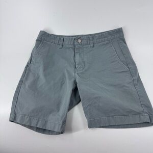 Bonobos‎ Gray Flat Front Shorts Casual Style